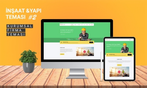 İnşaat ve Yapı Kurumsal Teması #1